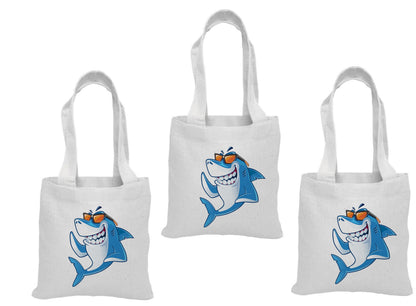 Shark Party Favor Bags - Set of Three Bags