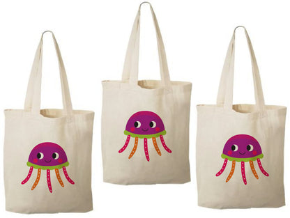 Jellyfish Party Favor Bags - Set of Three Bags