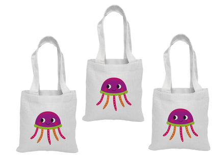 Jellyfish Party Favor Bags - Set of Three Bags