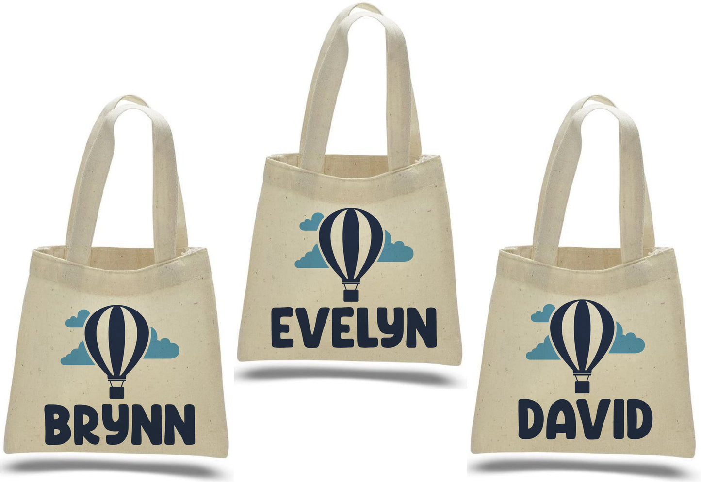 Hot Air Balloon Party Favor Bags - Set of Three Bags