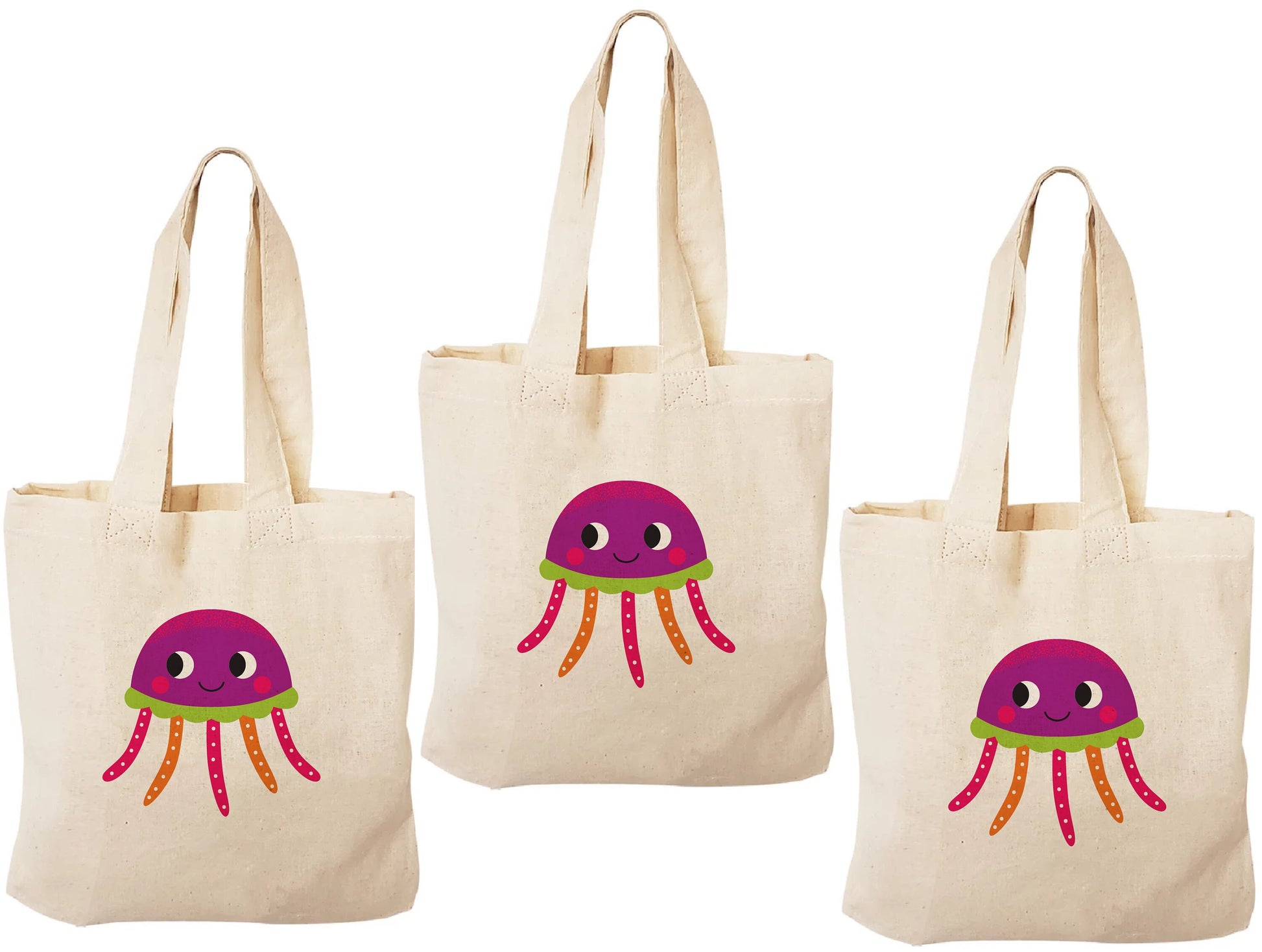 Jellyfish Party Favor Bags - Set of Three Bags