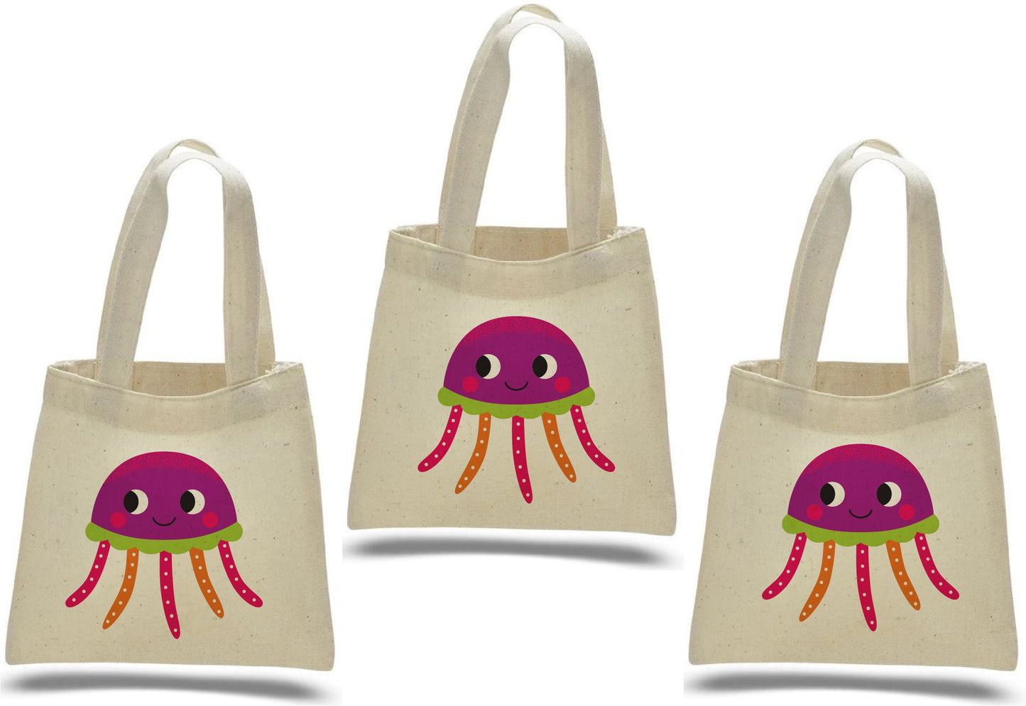 Jellyfish Party Favor Bags - Set of Three Bags