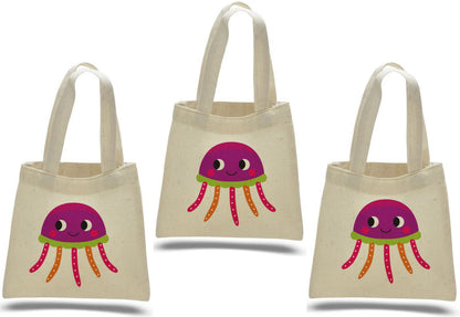 Jellyfish Party Favor Bags - Set of Three Bags