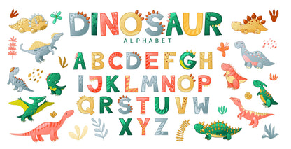 3 Dinosaur Party Favor Bags
