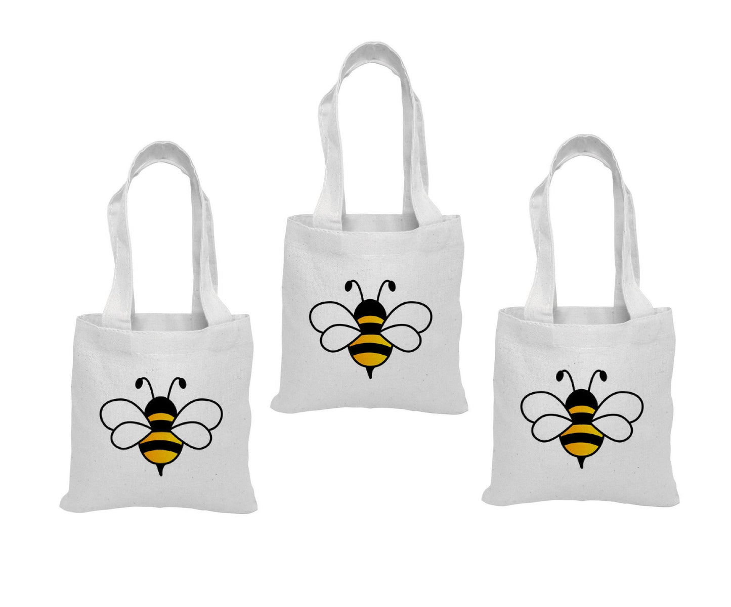 3 Bee Party Favor Bags