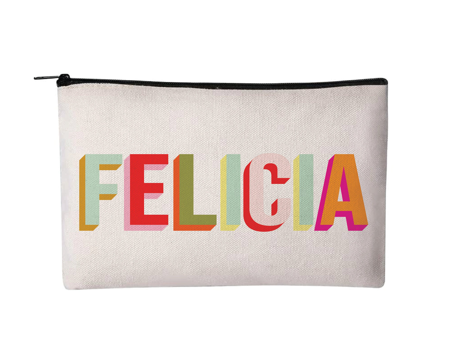 Personalized Rainbow Pencil Pouch - Gifts for Students and Teachers!