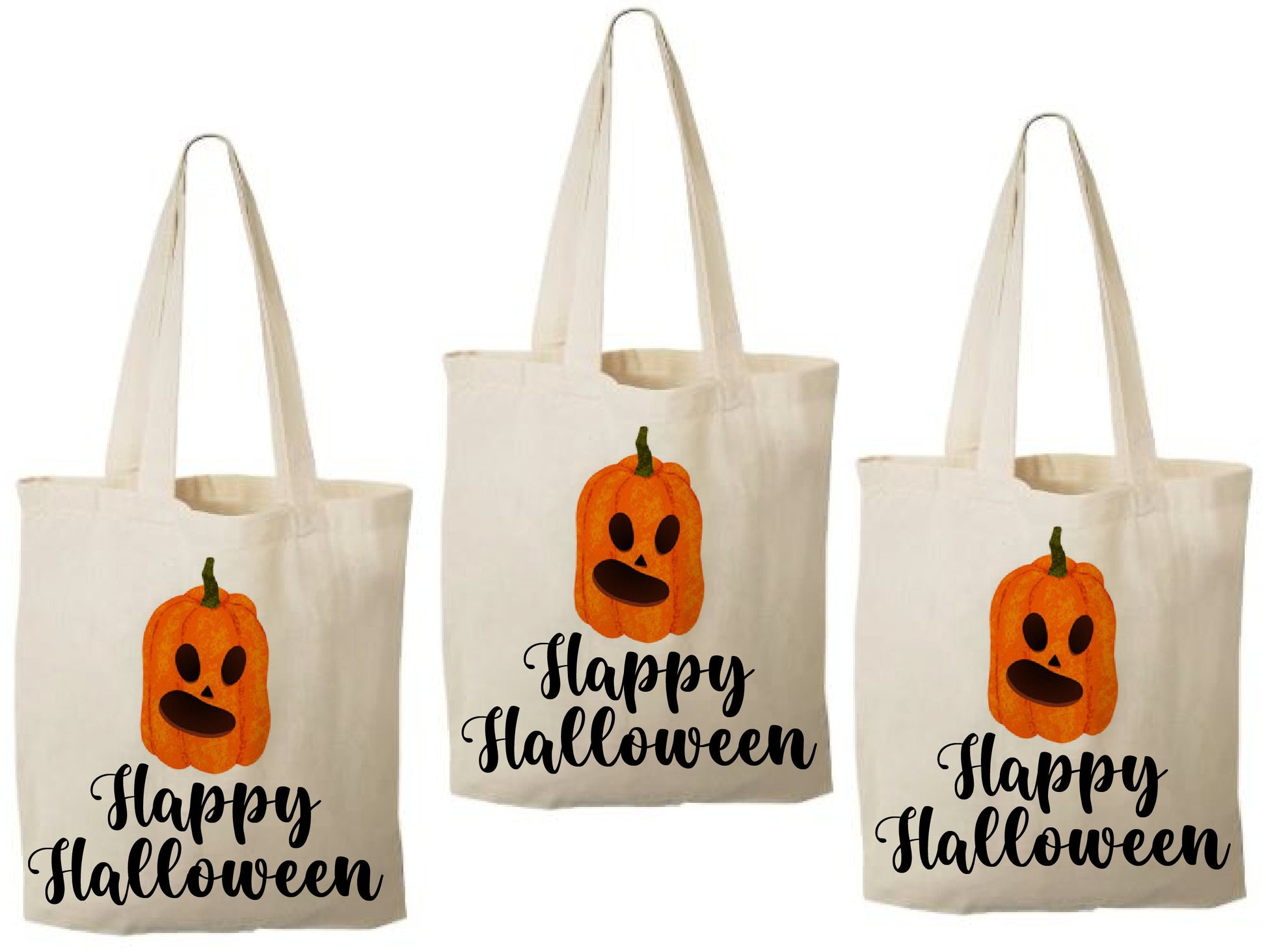 3 Pumpkin Treat Bags, Halloween Party Favor Bags, Halloween Treat Bags, Halloween Bags, Pumpkin, Gift Bags, Halloween Gift Bags, Halloween