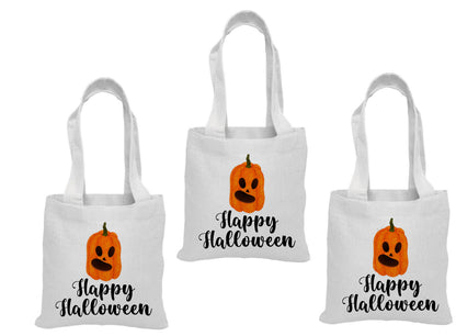 3 Pumpkin Treat Bags, Halloween Party Favor Bags, Halloween Treat Bags, Halloween Bags, Pumpkin, Gift Bags, Halloween Gift Bags, Halloween