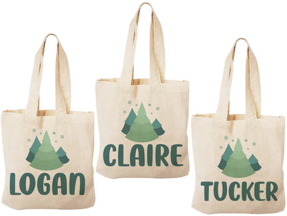 Christmas Party Favor Bags - Set of Three Bags