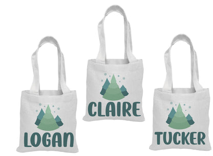Christmas Party Favor Bags - Set of Three Bags