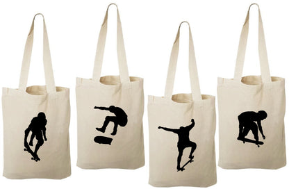 4 Skateboard Treat Bags, Skateboard Party Favor Bags, Skateboard Gift Bags, Skateboard Party, Gift Bags, Party Favor Bags, Skateboard, Bags