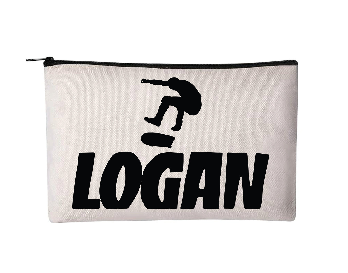 Personalized Skateboard Pencil Pouch