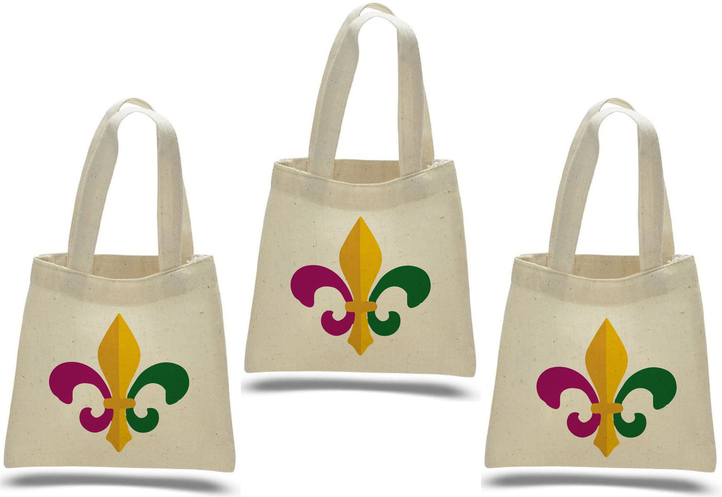 Mardi Gras Treat Bags - Set of Three Bags