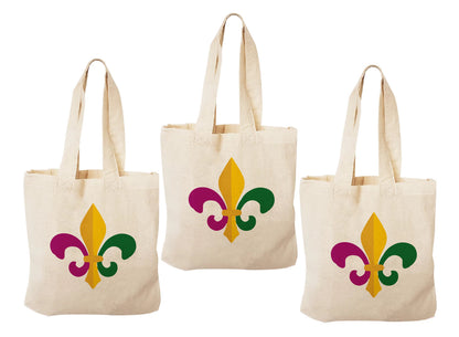 Mardi Gras Treat Bags - Set of Three Bags