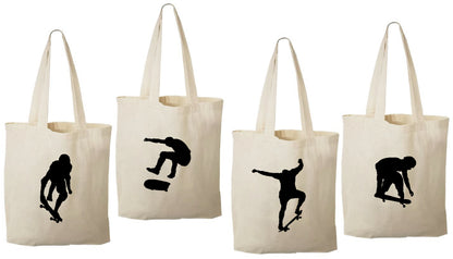 4 Skateboard Treat Bags, Skateboard Party Favor Bags, Skateboard Gift Bags, Skateboard Party, Gift Bags, Party Favor Bags, Skateboard, Bags