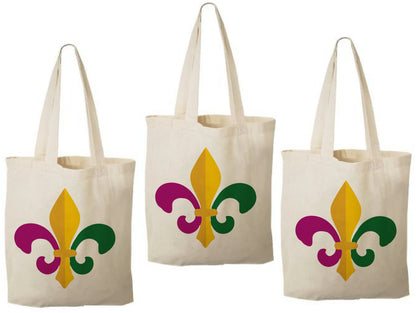 Mardi Gras Treat Bags - Set of Three Bags