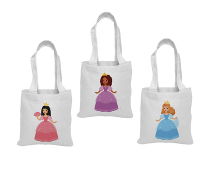 Princess Party Favor Bags - Set of Three Bags