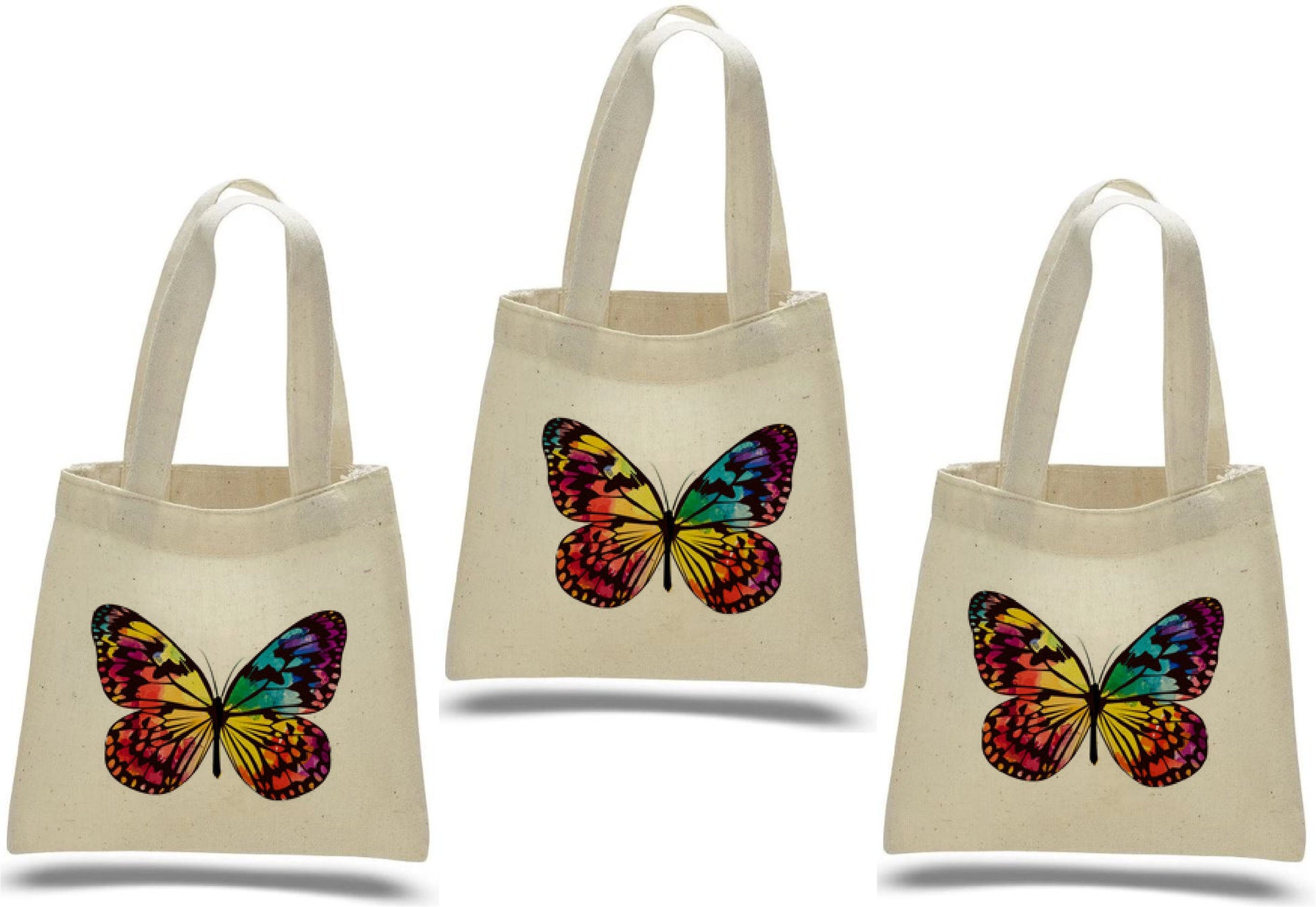 Butterfly Party Favor Bags - Set of Three Bags