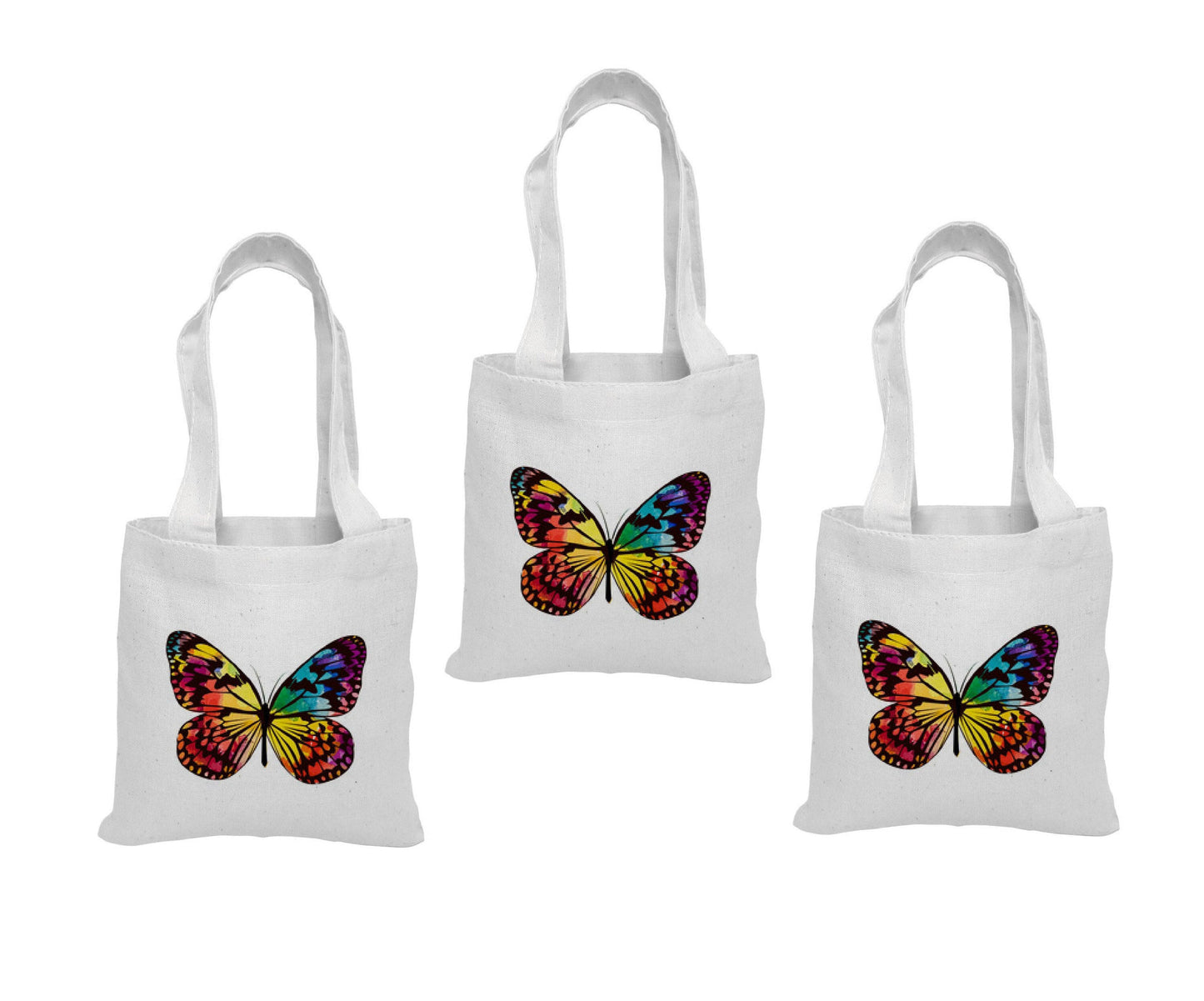 Butterfly Party Favor Bags - Set of Three Bags