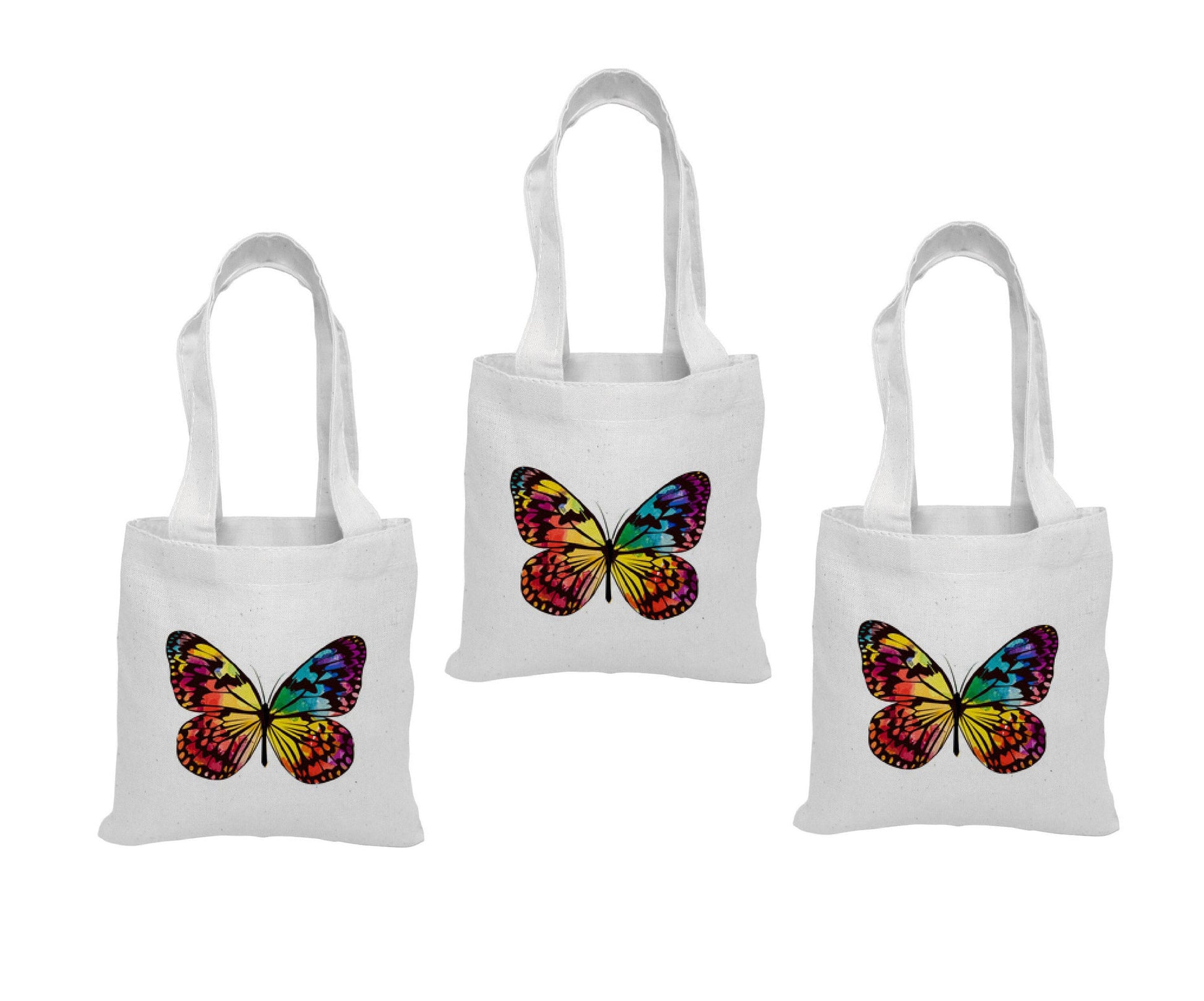 Butterfly Party Favor Bags - Set of Three Bags
