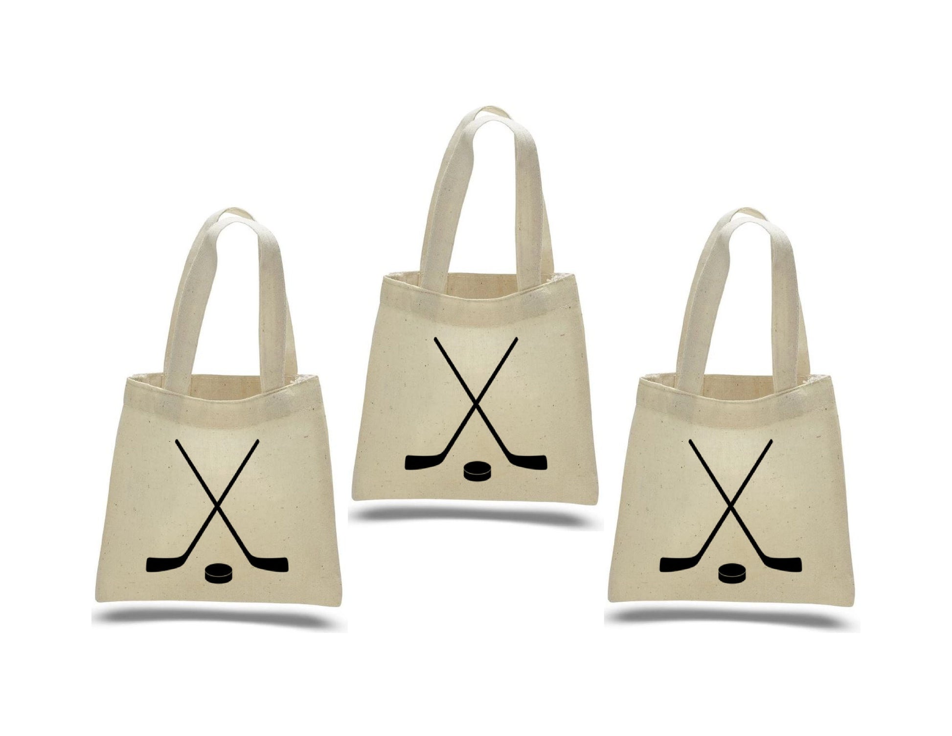 3 Hockey Party Favor Bags