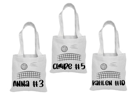Personalized Volleyball Favor Bags – Team Gifts, Senior Night
