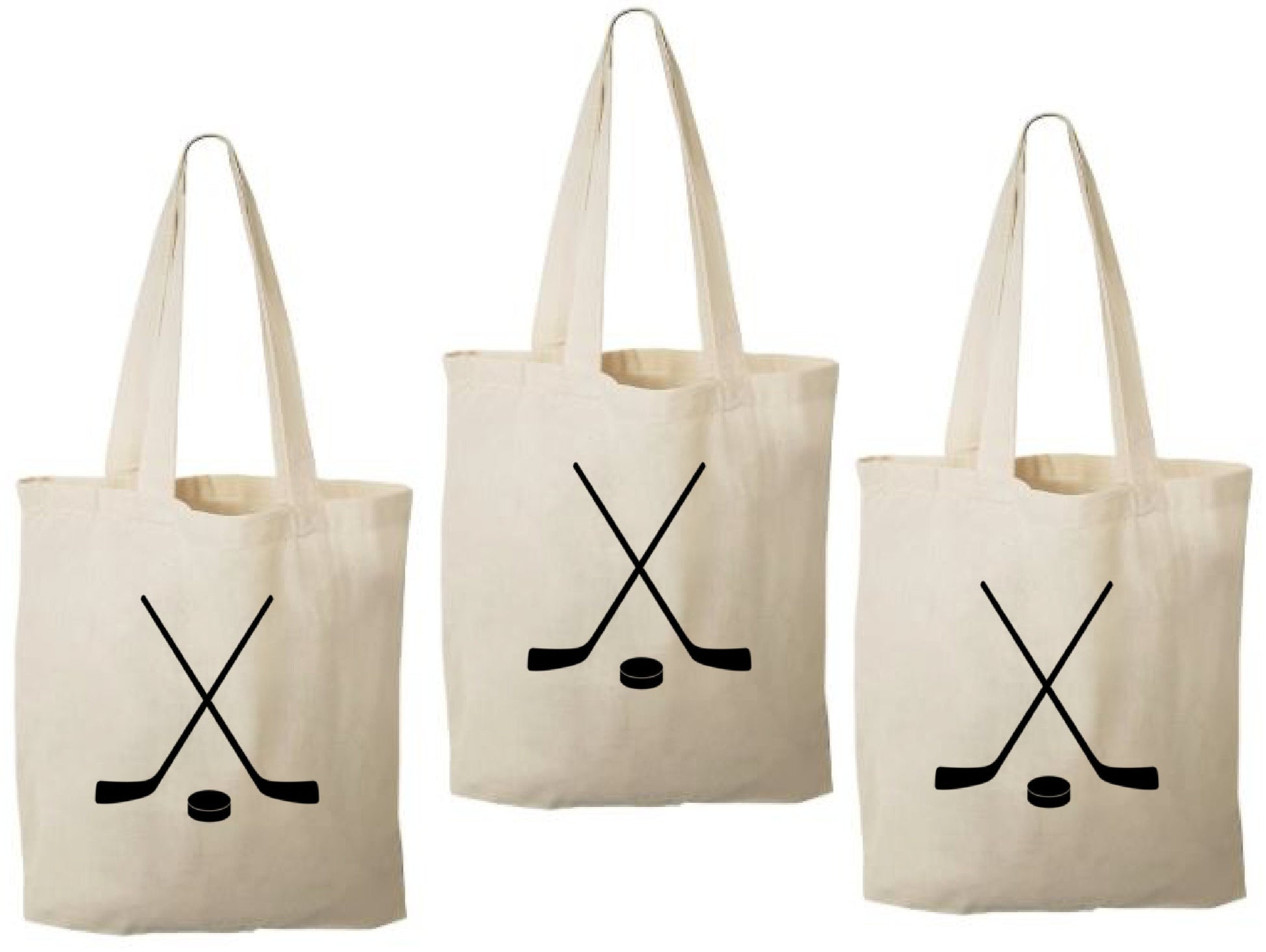 3 Hockey Party Favor Bags