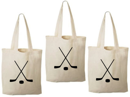 3 Hockey Party Favor Bags