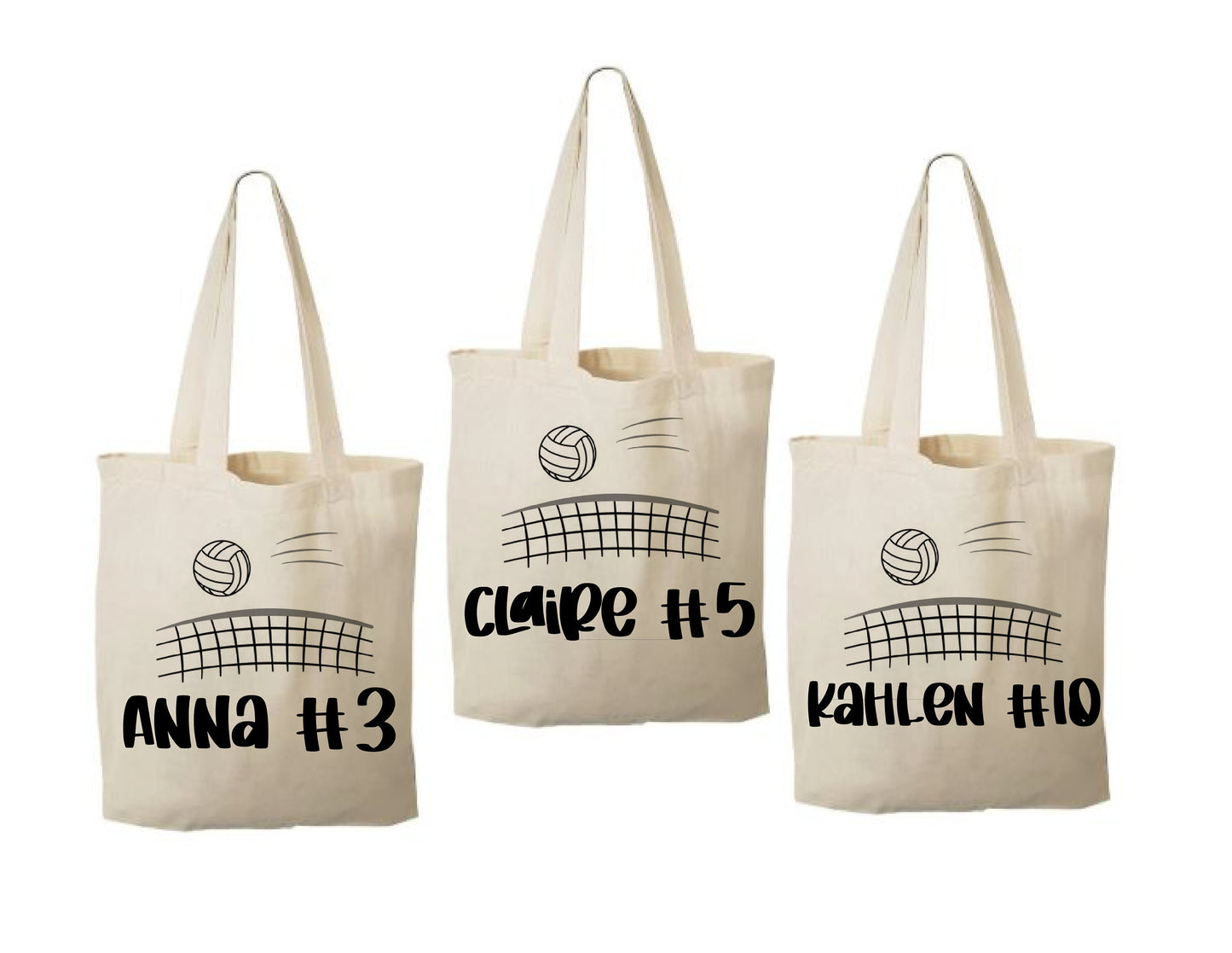 Personalized Volleyball Favor Bags – Team Gifts, Senior Night