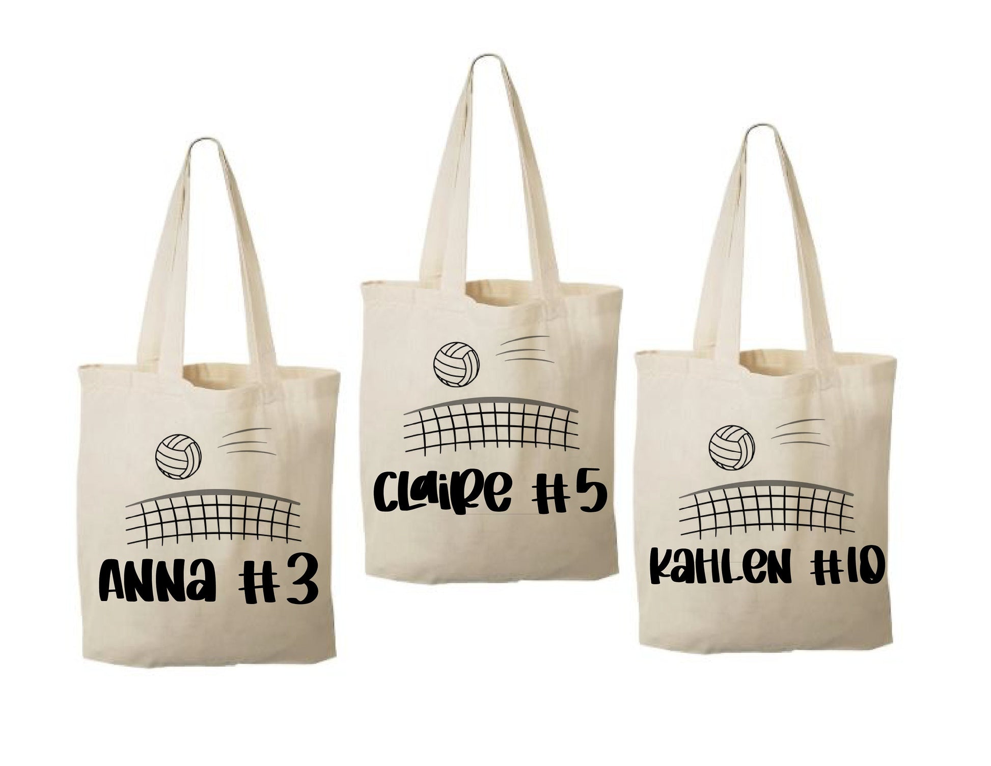 Personalized Volleyball Favor Bags – Team Gifts, Senior Night