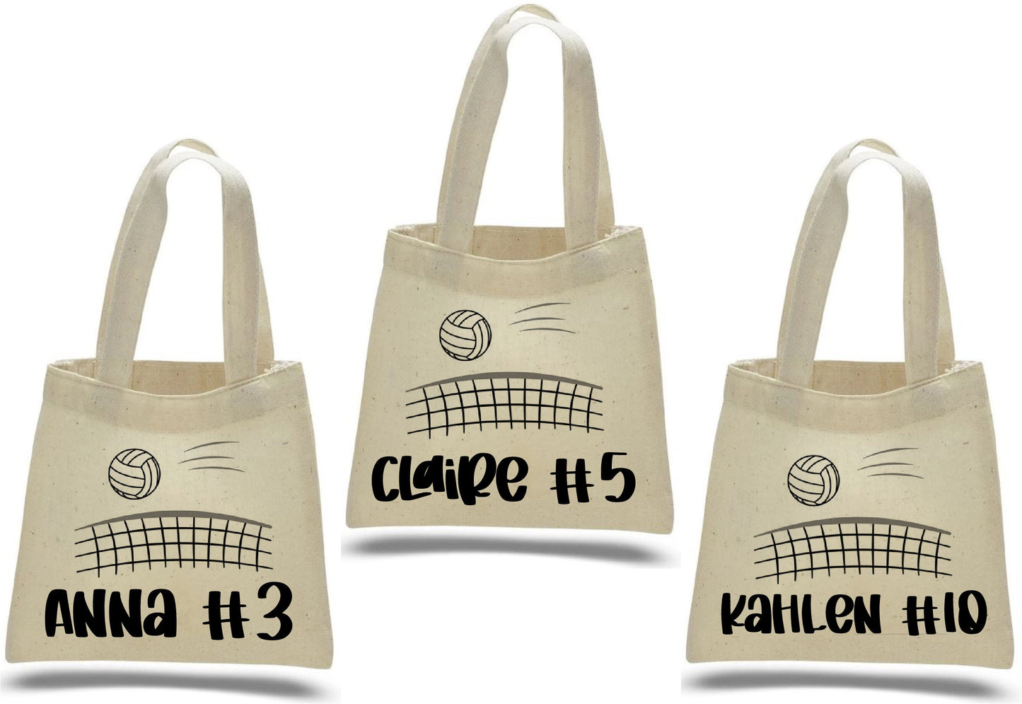Personalized Volleyball Favor Bags – Team Gifts, Senior Night