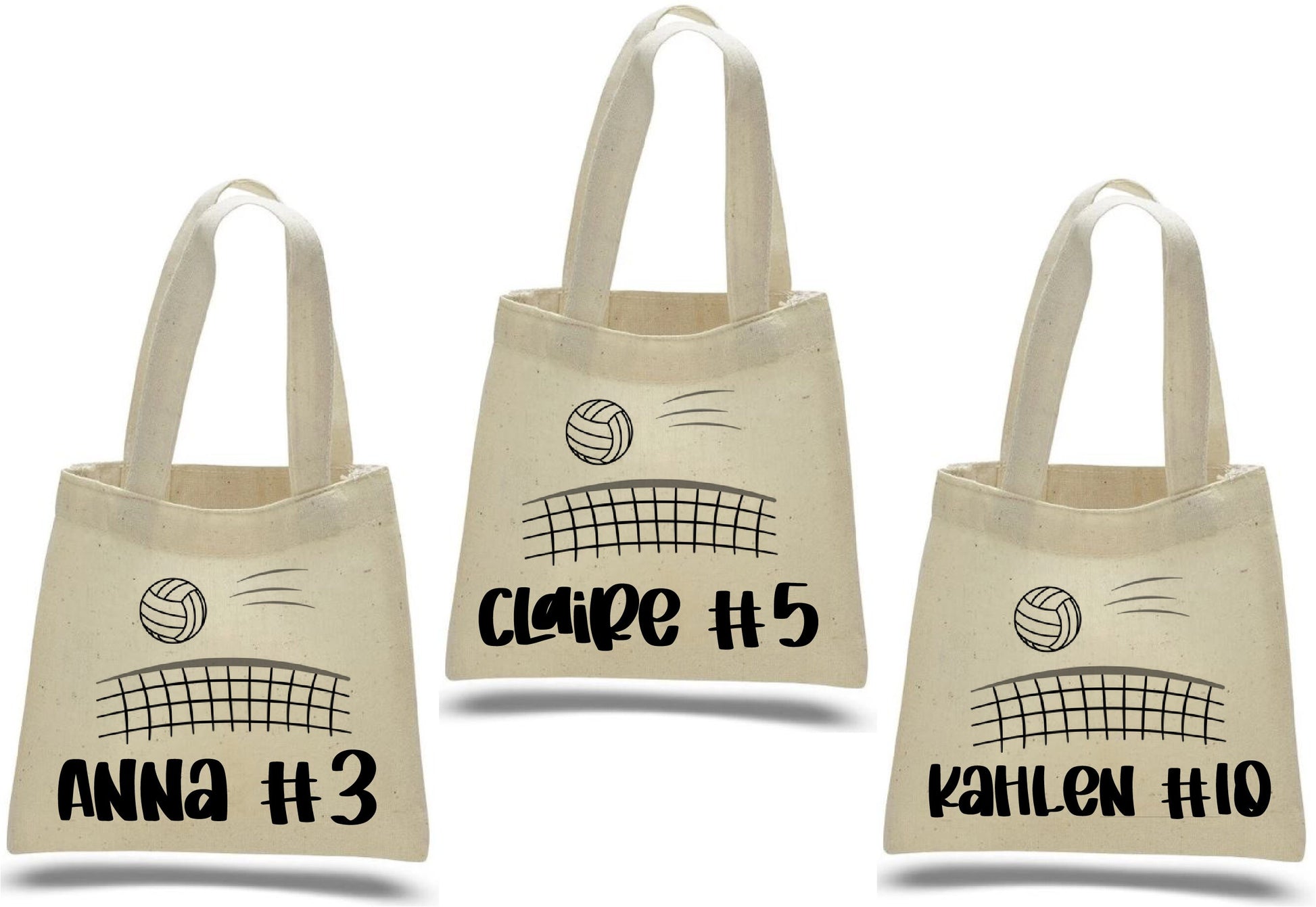 Personalized Volleyball Favor Bags – Team Gifts, Senior Night
