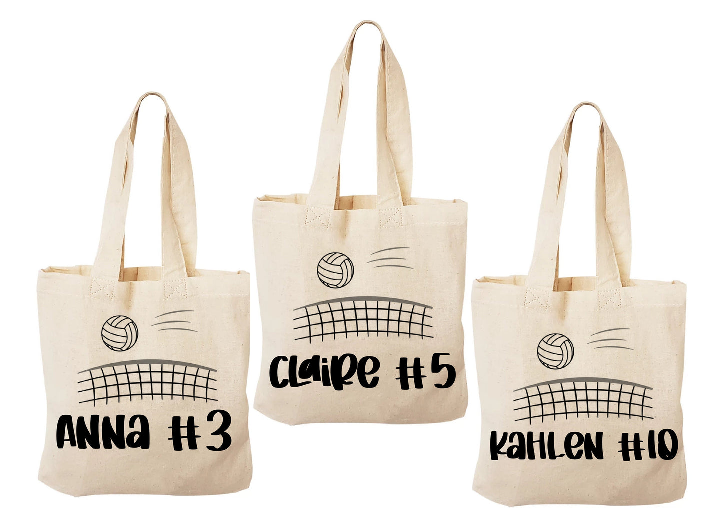 Personalized Volleyball Favor Bags – Team Gifts, Senior Night