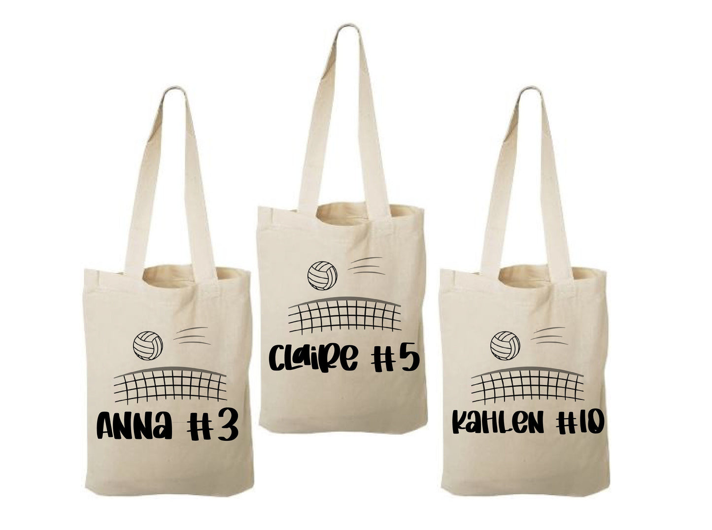 Personalized Volleyball Favor Bags – Team Gifts, Senior Night