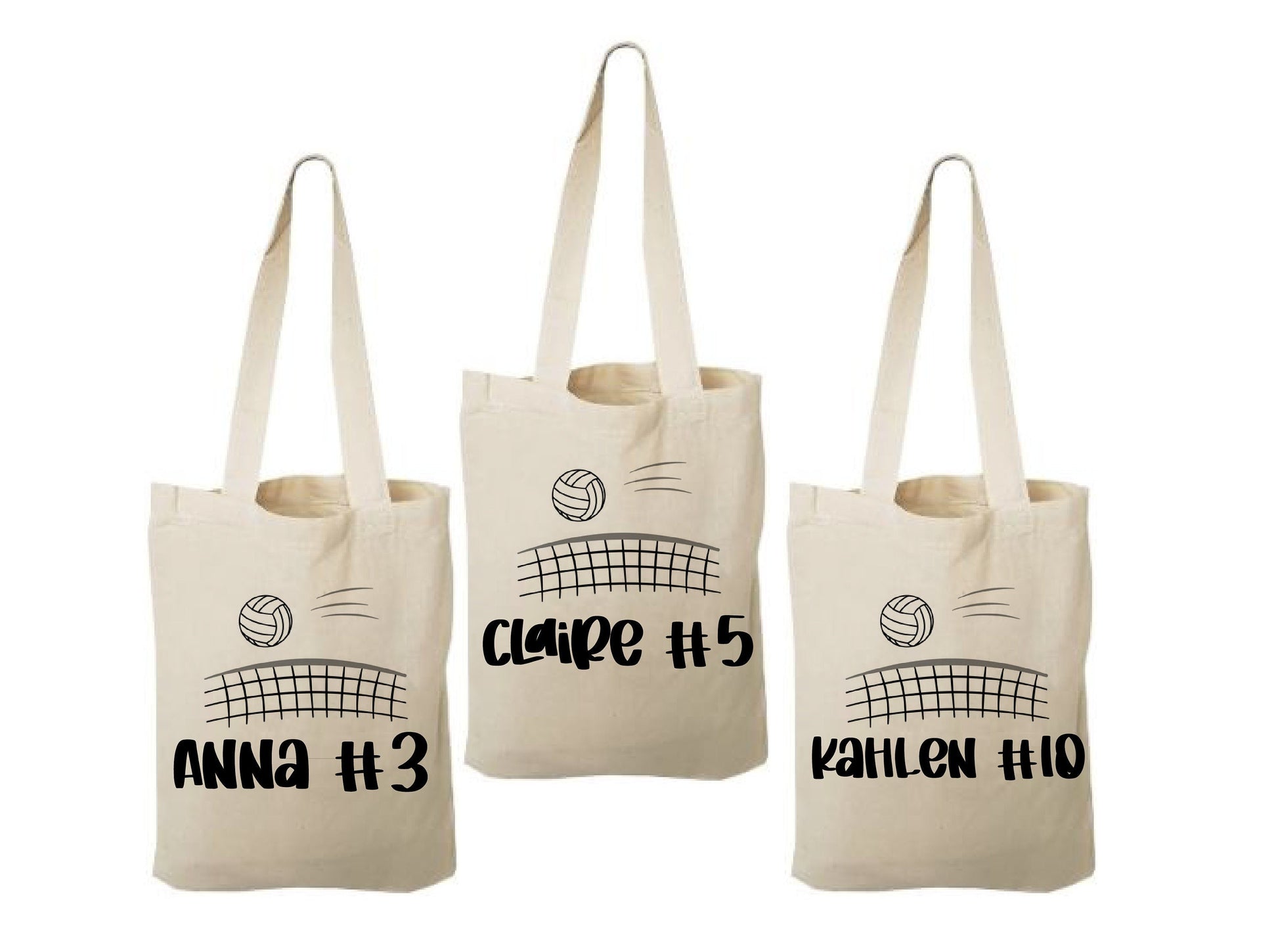 Personalized Volleyball Favor Bags – Team Gifts, Senior Night