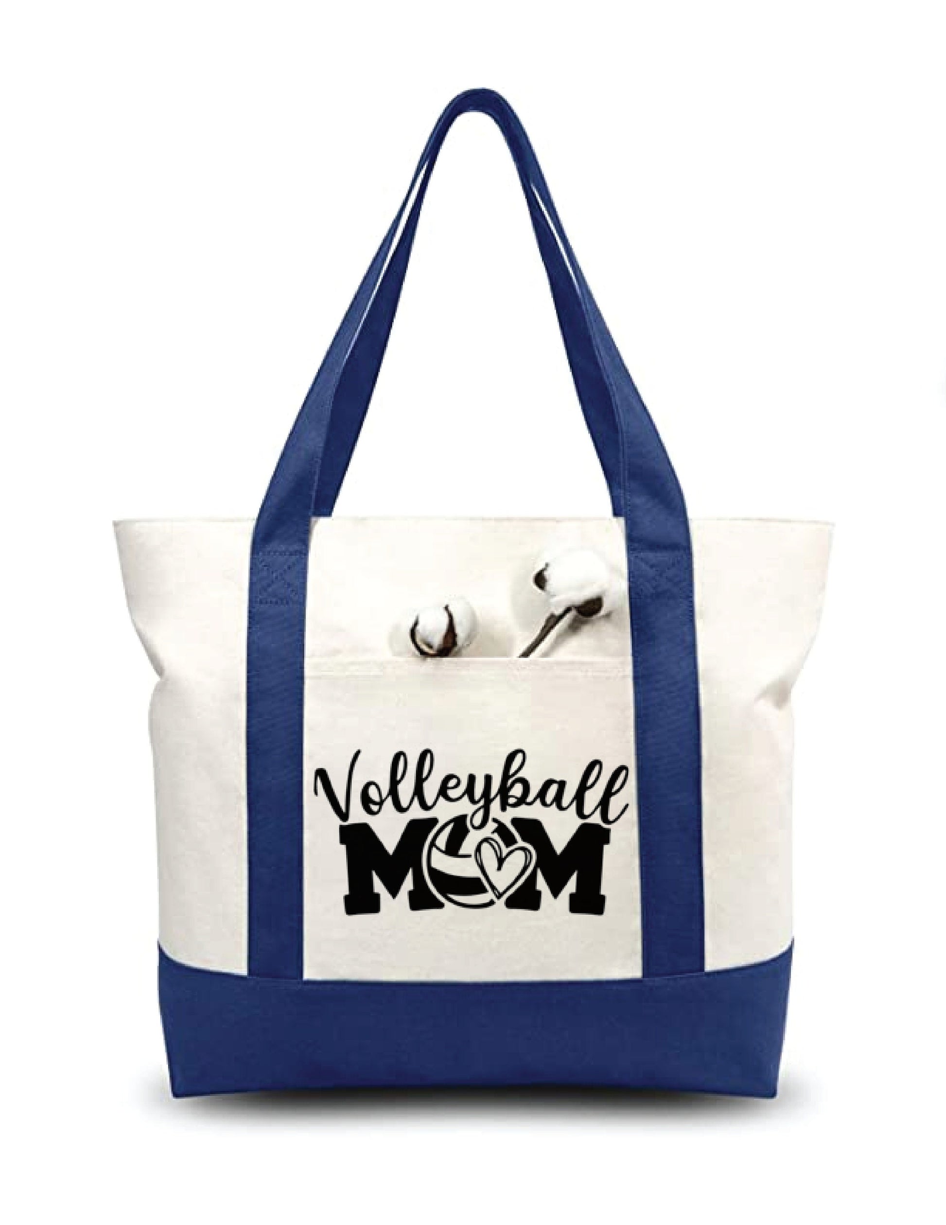 Volleyball Mom Tote Bag
