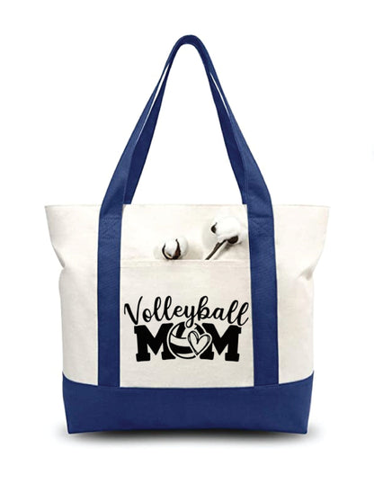 Volleyball Mom Tote Bag