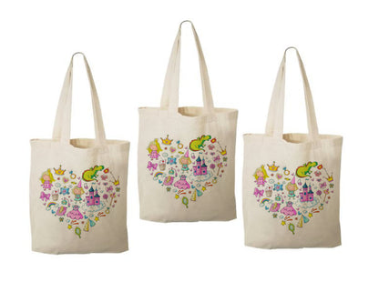 Fairy Tale Party Favor Bags - Set of Three Bags