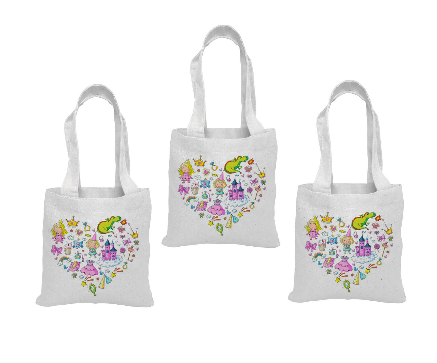 Fairy Tale Party Favor Bags - Set of Three Bags