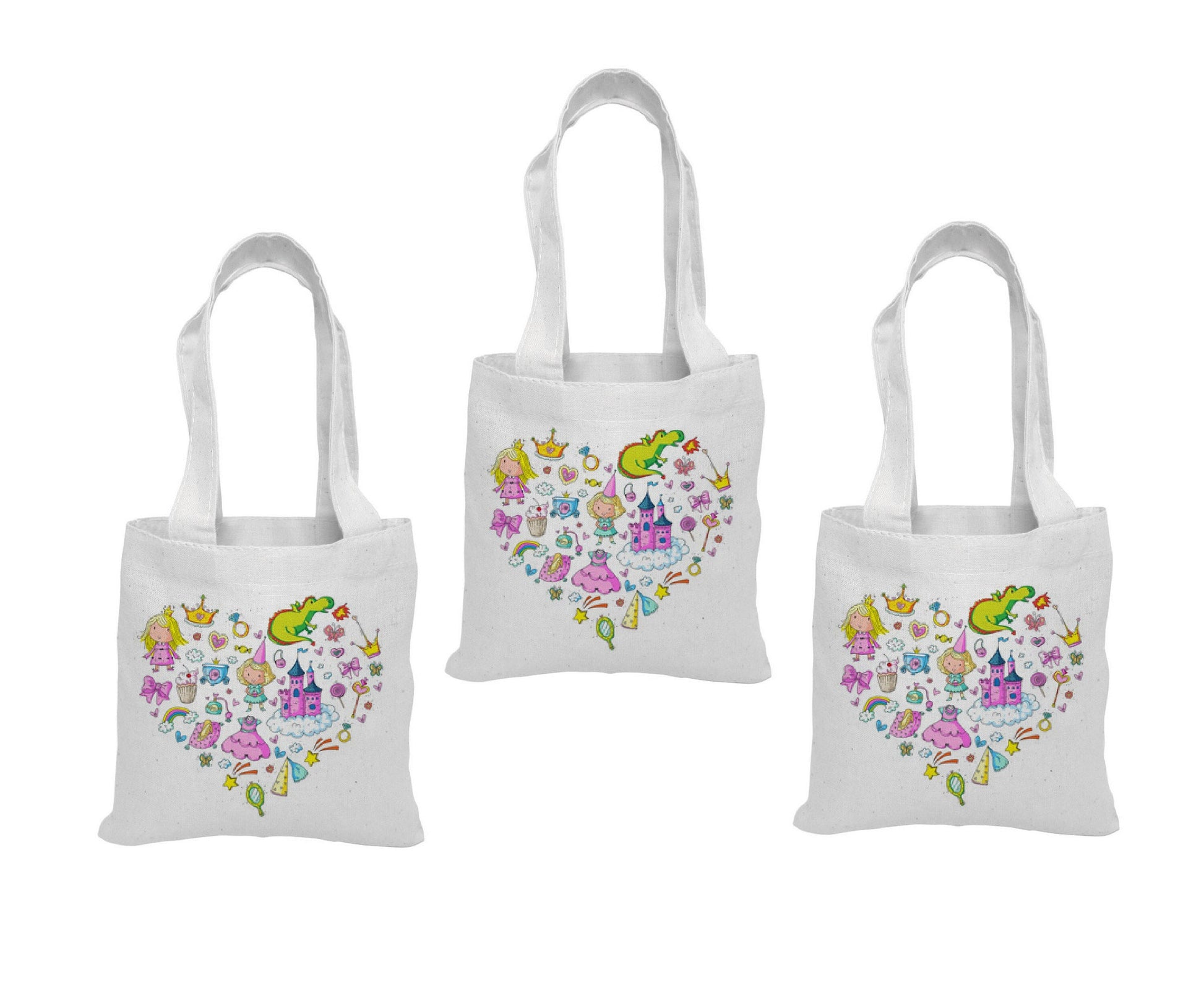Fairy Tale Party Favor Bags - Set of Three Bags