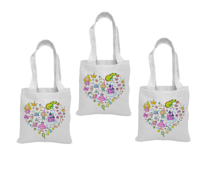 Fairy Tale Party Favor Bags - Set of Three Bags