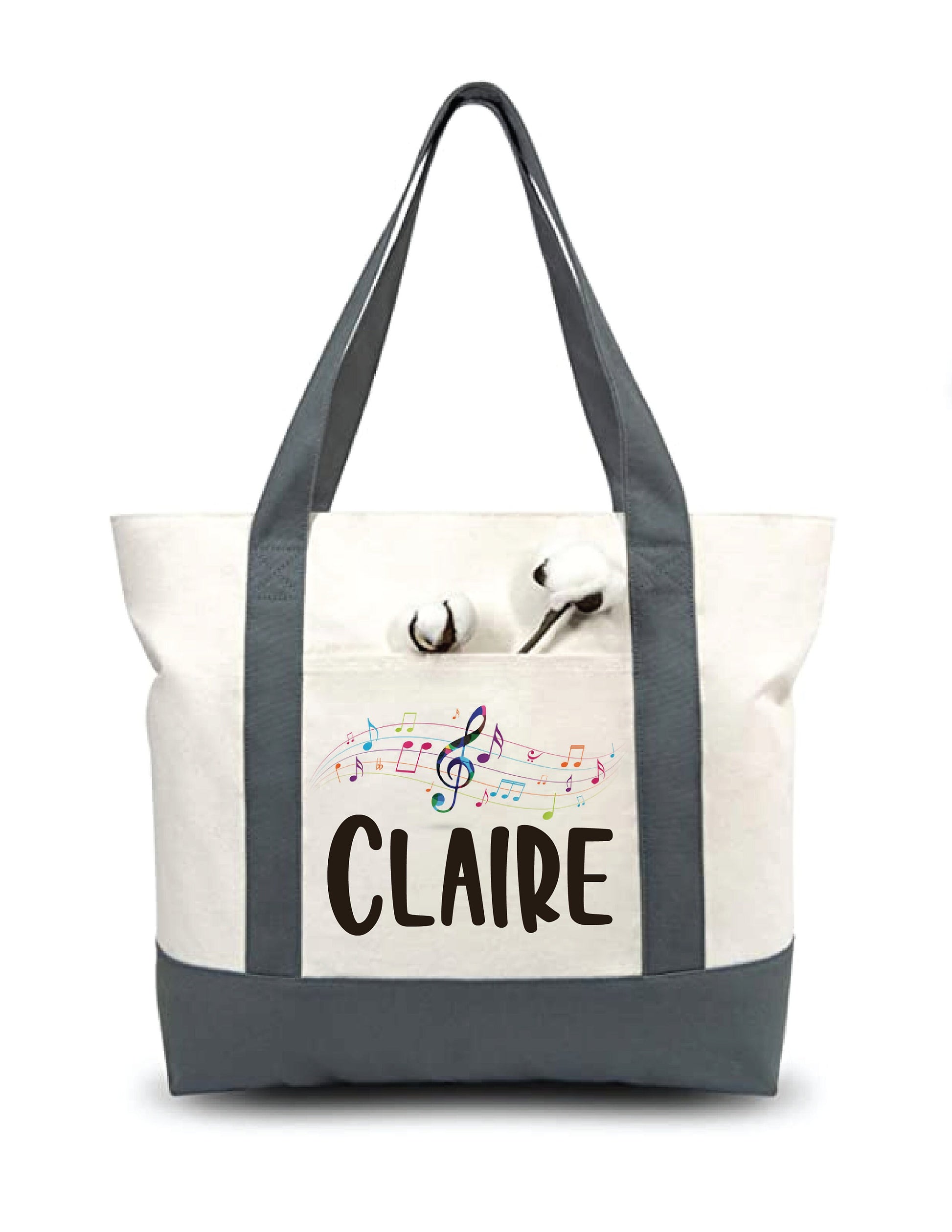 Personalized Musician Tote Bag