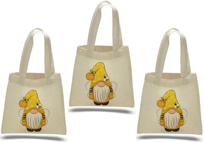 Bee Gnome Party Favor Bags - Set of Three Bags