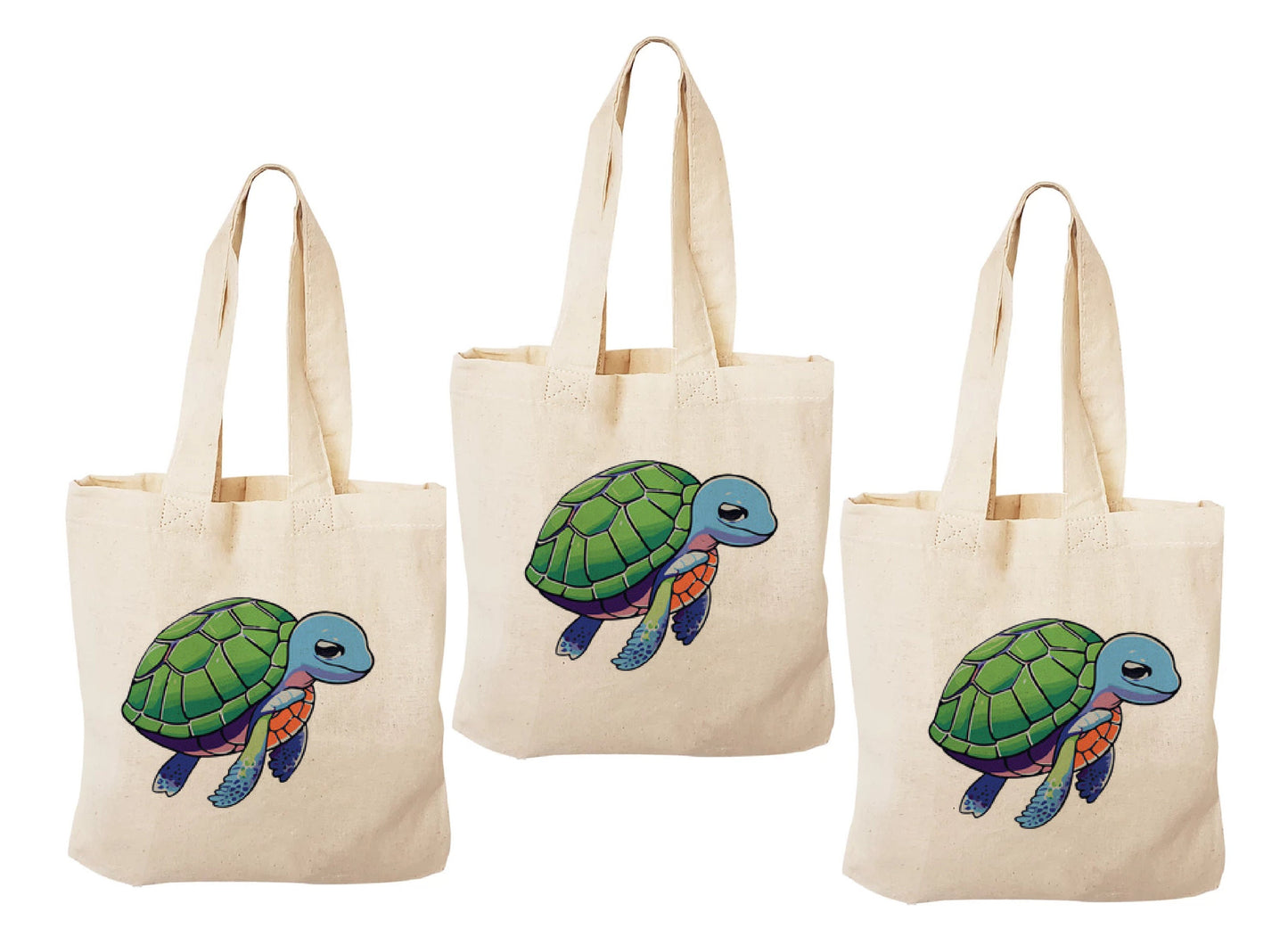 Sea Turtle Party Favors - Set of Three Bags