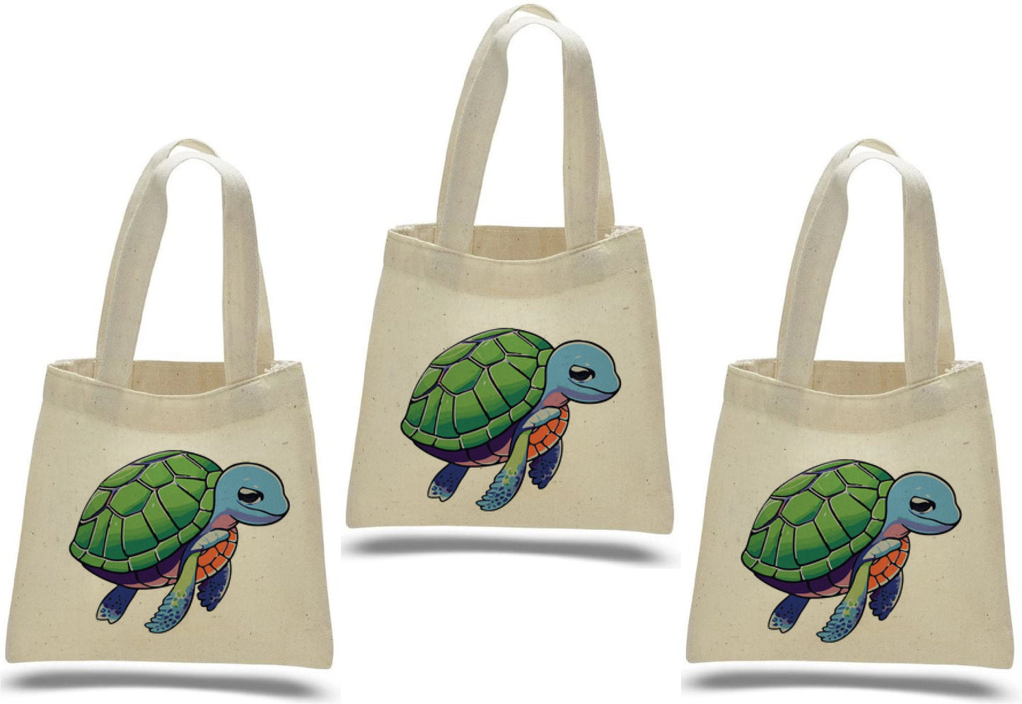 Sea Turtle Party Favors - Set of Three Bags