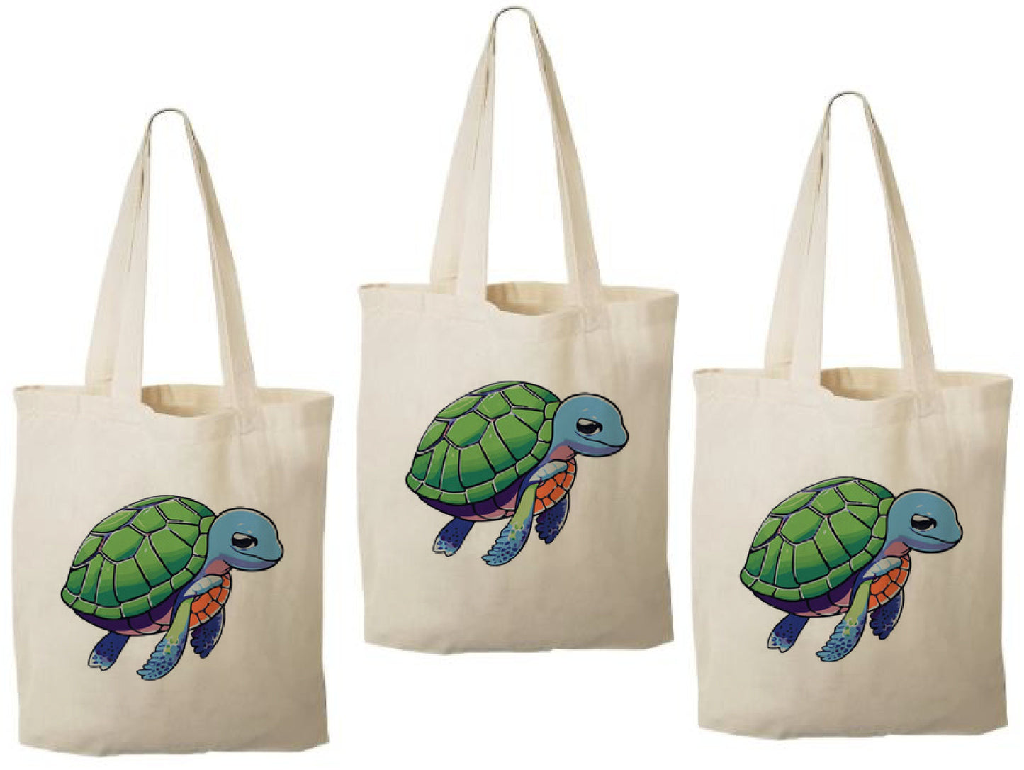 Sea Turtle Party Favors - Set of Three Bags