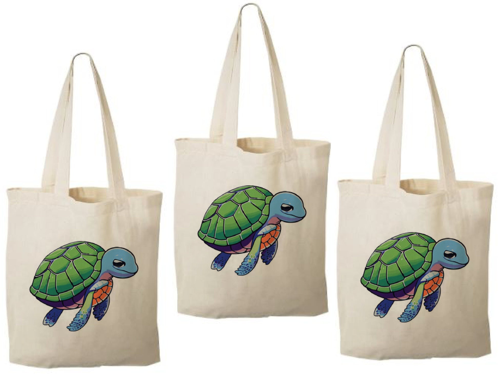 Sea Turtle Party Favors - Set of Three Bags
