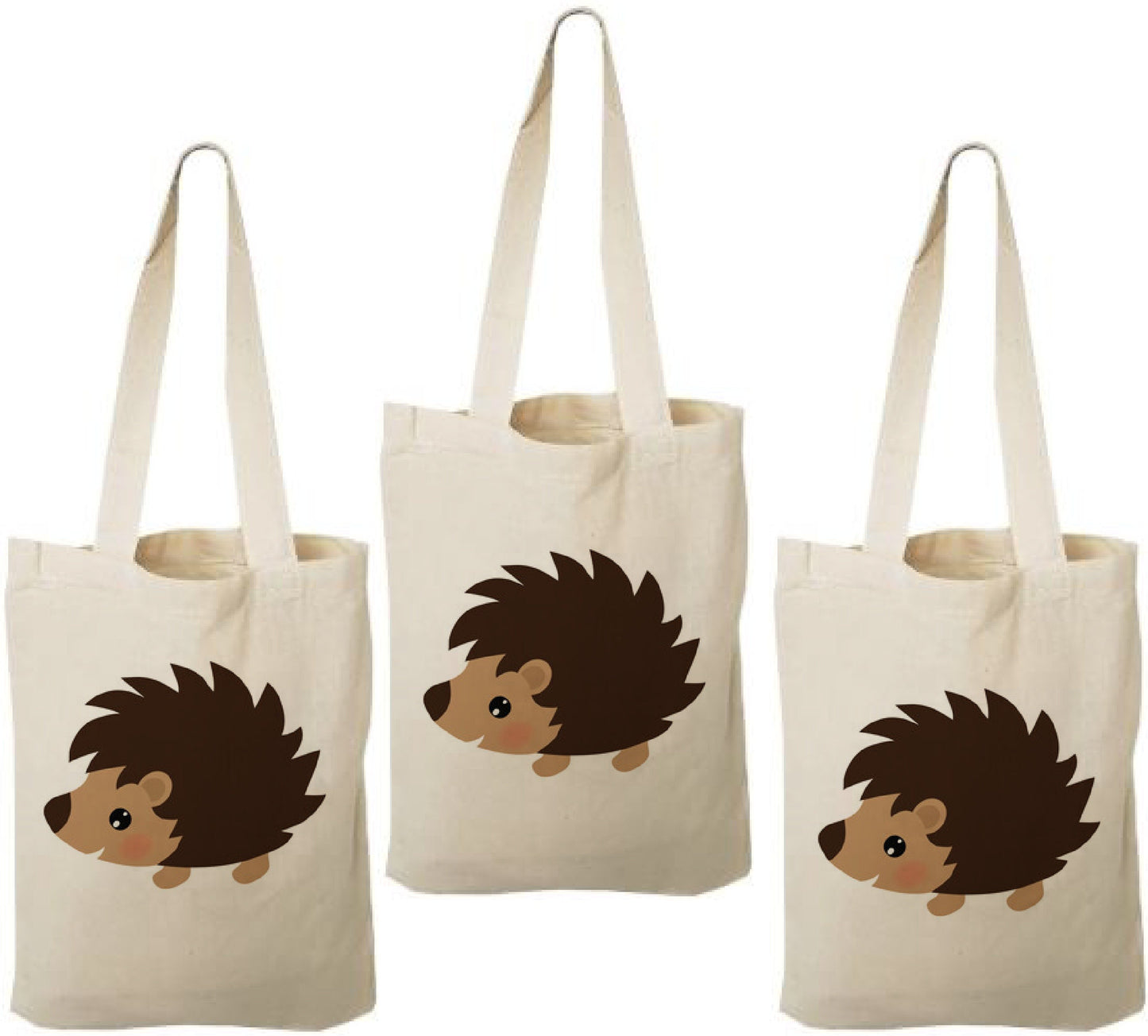 Hedgehog Party Favor Bags - Set of Three