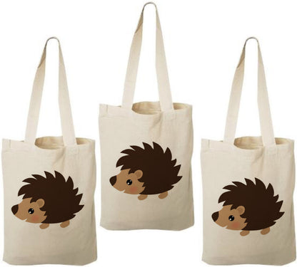 Hedgehog Party Favor Bags - Set of Three