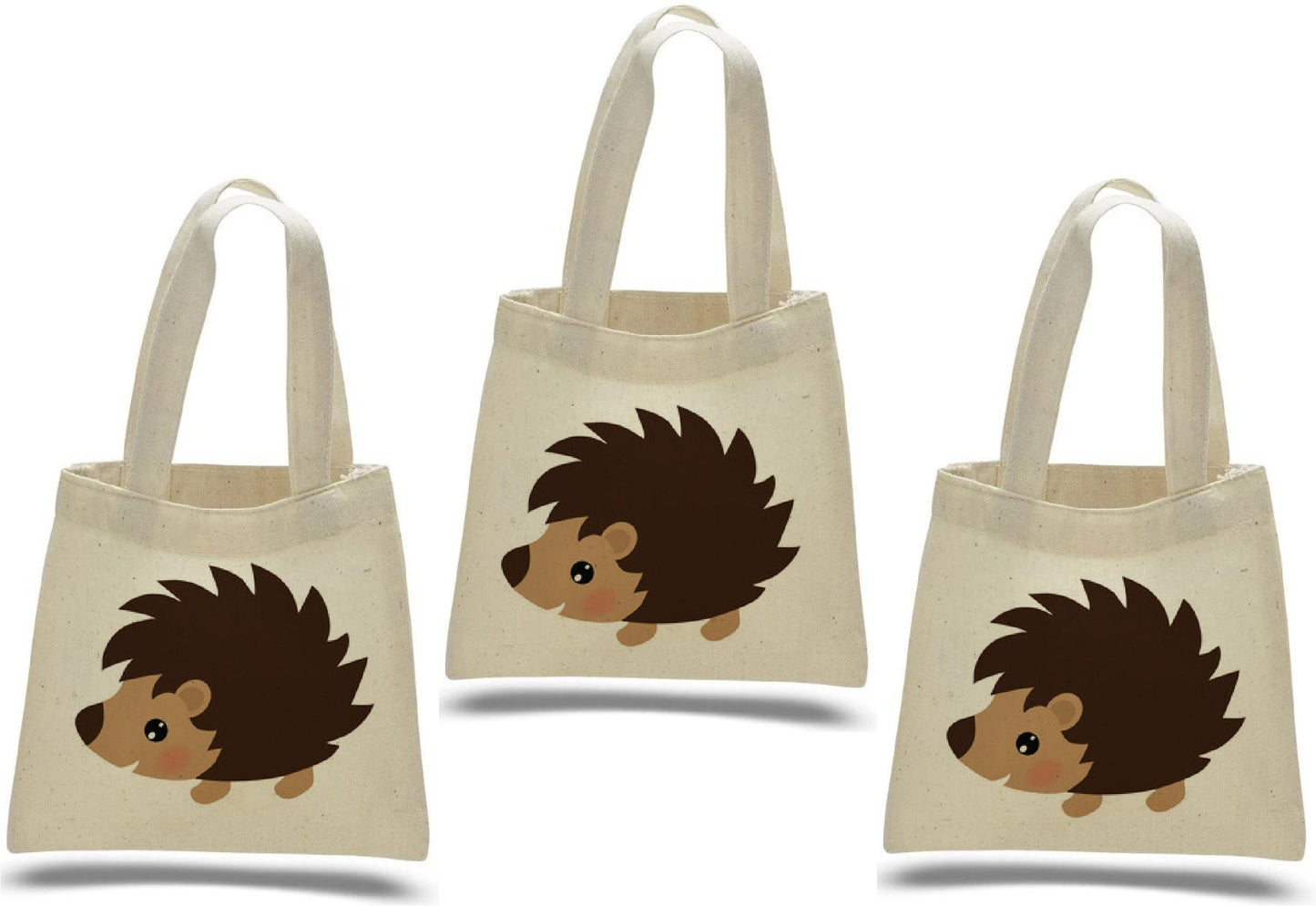 Hedgehog Party Favor Bags - Set of Three